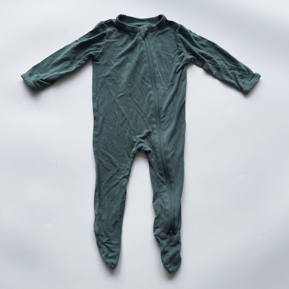 Kyte Baby Green Footed Sleeper Size 3-6 Months